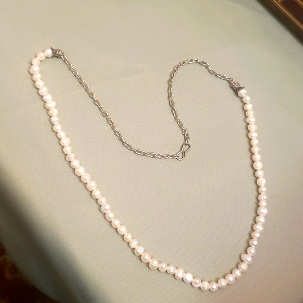 Vintage Genuine Sea pearls Antique Necklace